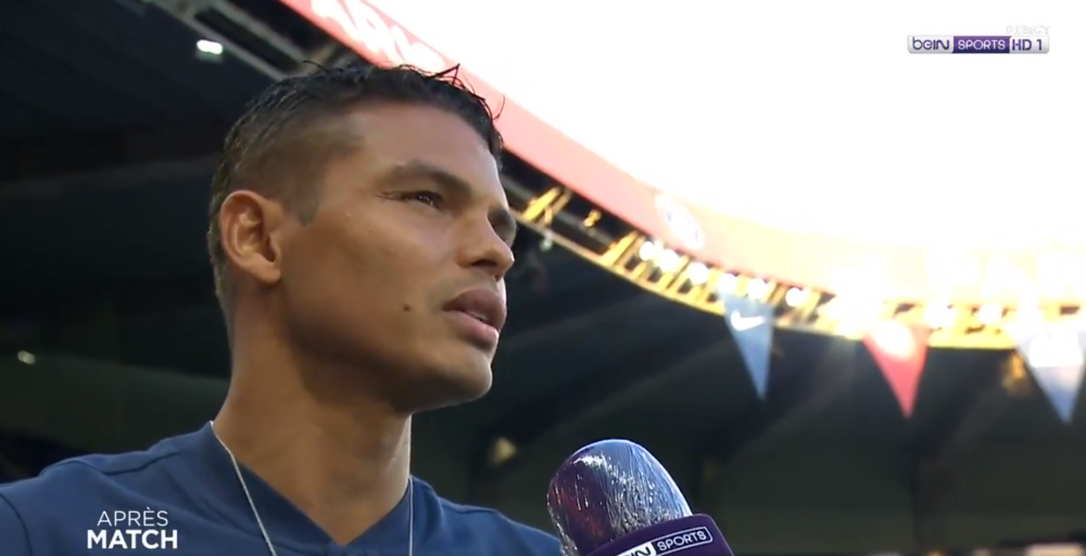 Thiago Silva, ému aux larmes "l'histoire n'est pas finie...J'ai grandi à Paris"