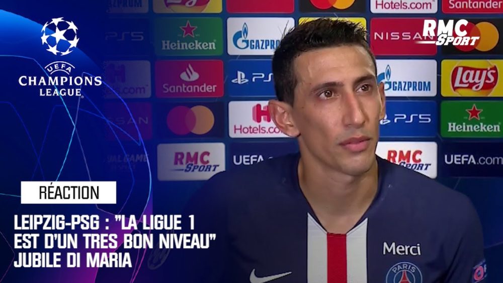 Leipzig/PSG - Di Maria heureux veut "faire l'historie du club et nous avons réussi"