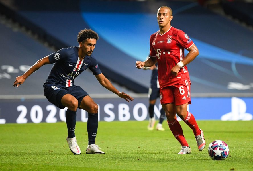 PSG/Bayern - Marquinhos "on peut être fier du parcours...Chaque équipe a joué avec ses armes."