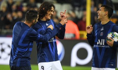 Paredes pose avec Cavani pendant ses vacances