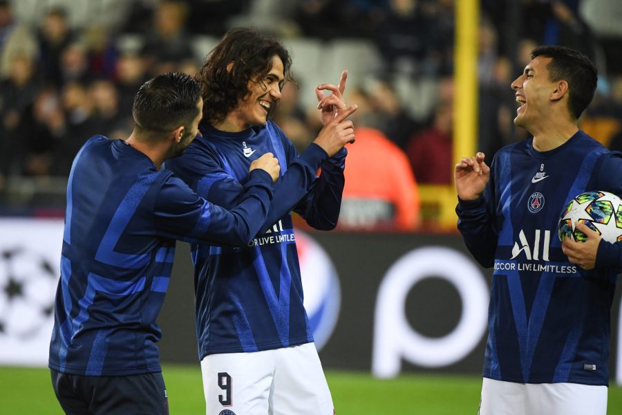 Paredes pose avec Cavani pendant ses vacances