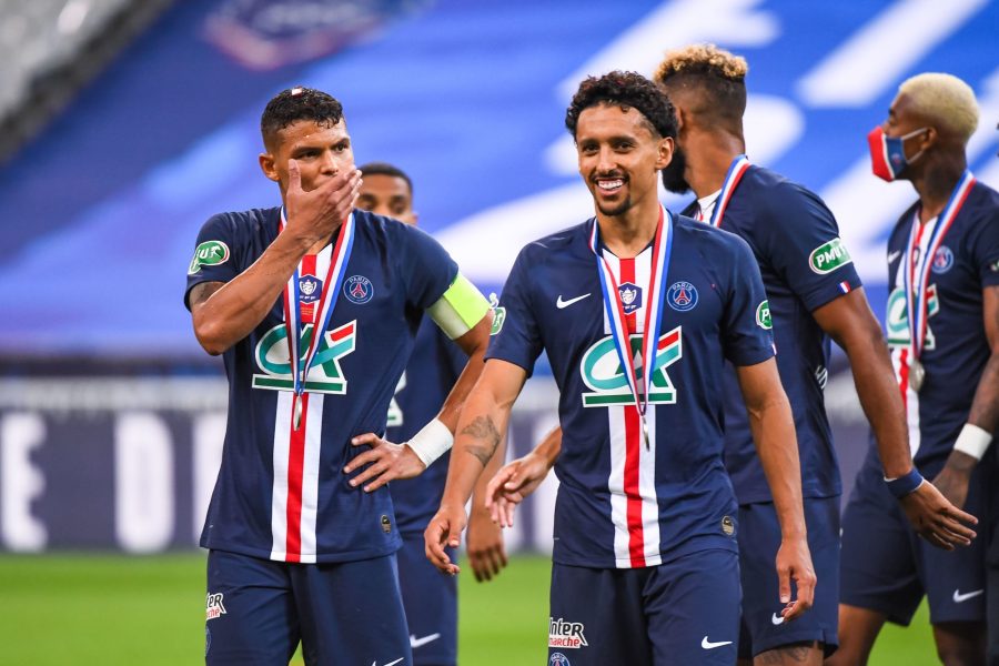 Thiago Silva place Marquinhos pour sa succession en tant que capitaine du PSG