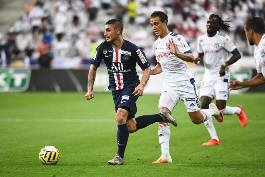 PSG/OL - Verratti élu joueur du match par les supporters parisiens