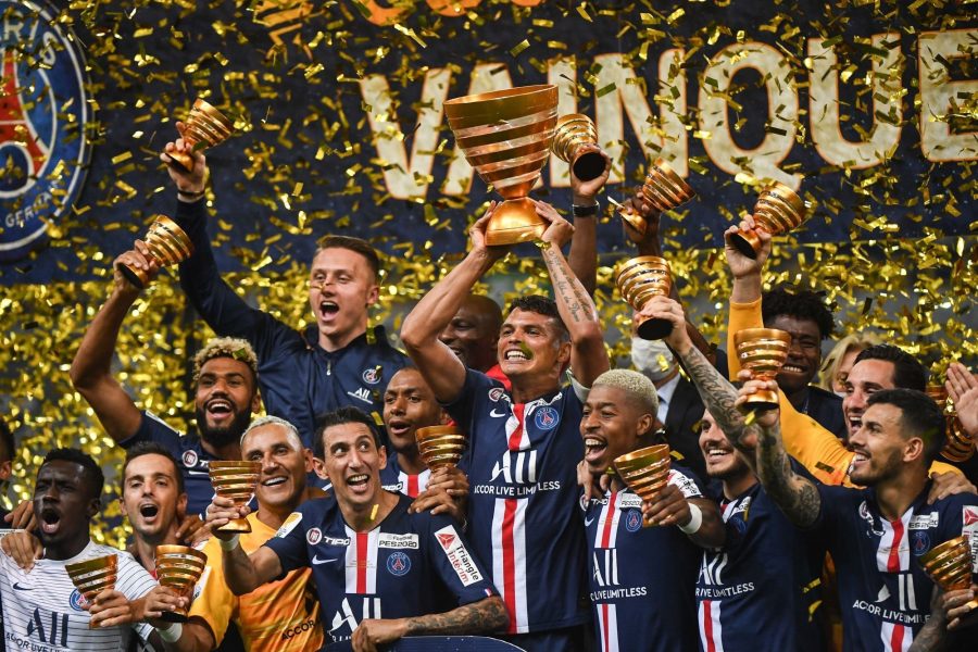 Revivez la victoire du PSG contre l'OL en finale de Coupe de la Ligue au plus près des joueurs