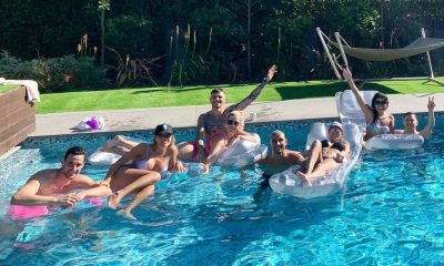 piscine détente joueur PSG