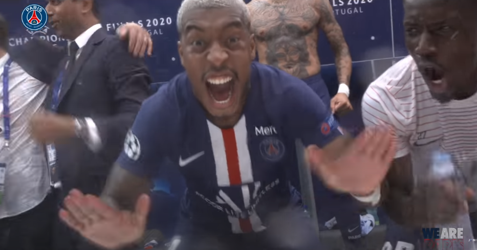 Revivez les célébrations du PSG après la qualification en finale au plus près des joueurs