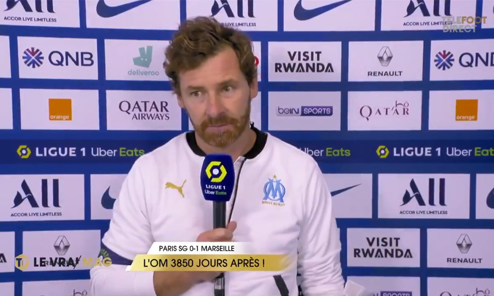 André Villas-Boas : "C'est une victoire importante, historique, c'était très difficile"