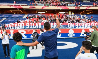 Thiago Silva est "triste de ne pas avoir pu saluer les supporters" du PSG