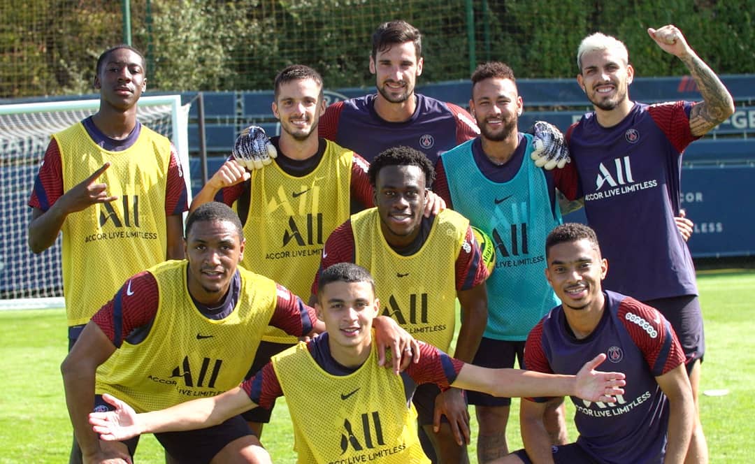 Les image du PSG ce lundi: récupération et anniversaire de Thilo Kehrer