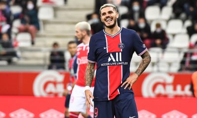 Le 1er but d'Icardi à Reims élu plus beau but du PSG en septembre par les supporters