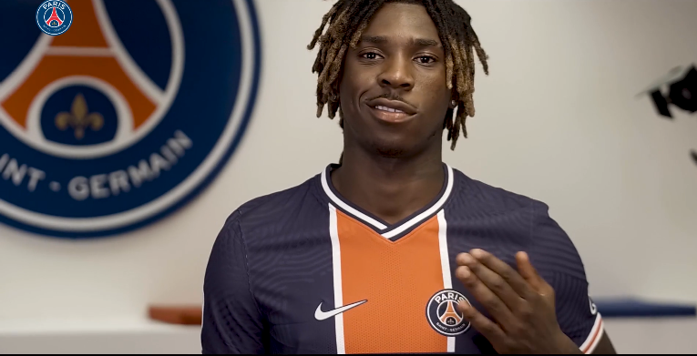 Kean est "fier et heureux" de signer au PSG "un des meilleurs clubs du monde"