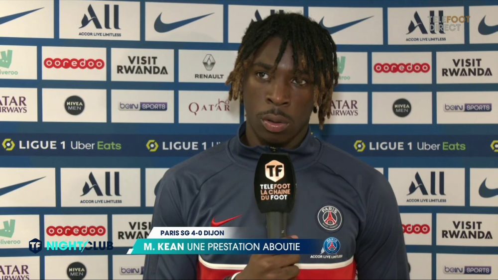 Kean est content de la victoire et met en avant le "travail" pour arriver à ses objectifs