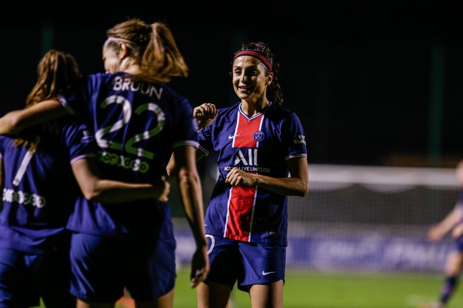 Nadia Nadim est "très heureuse" après la victoire et son septuplé contre Issy