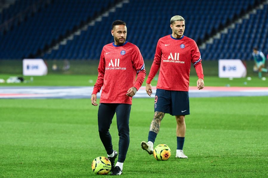 Neymar et Icardi sont aussi de retour à l'entraînement avec le PSG