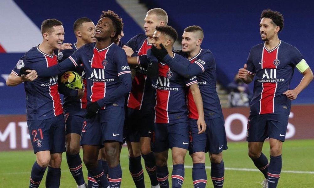 Les images du PSG ce mercredi Dernier match et victoire de l'année