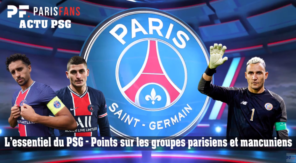 L'essentiel du PSG - Le point sur les groupes de Paris et Manchester United