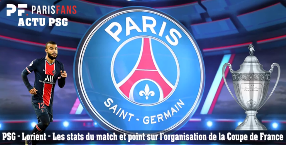 Les stats de PSG/Lorient et le point sur la Coupe de France 2020-2021 - L'essentiel