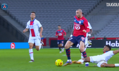 Retrouvez l'impressionnant tacle de Kimpembe contre Lille en vidéo