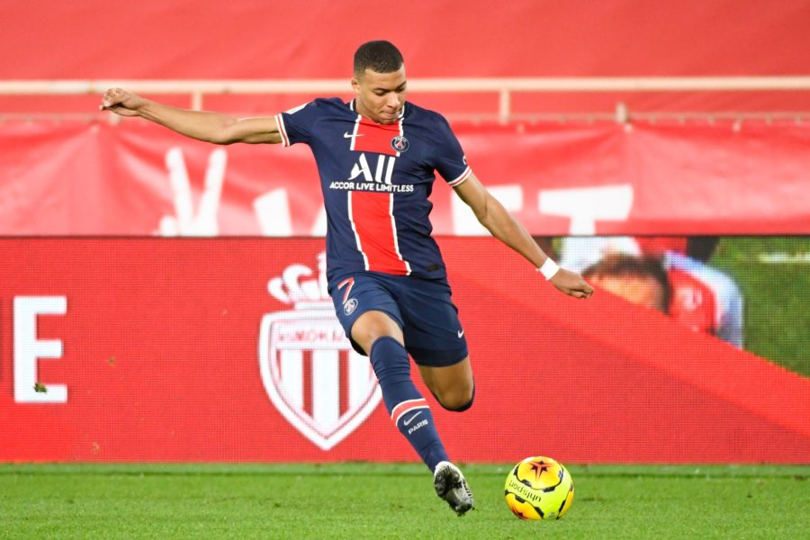 L'ouverture du score de Mbappé contre Monaco élu plus beau but du PSG en novembre  