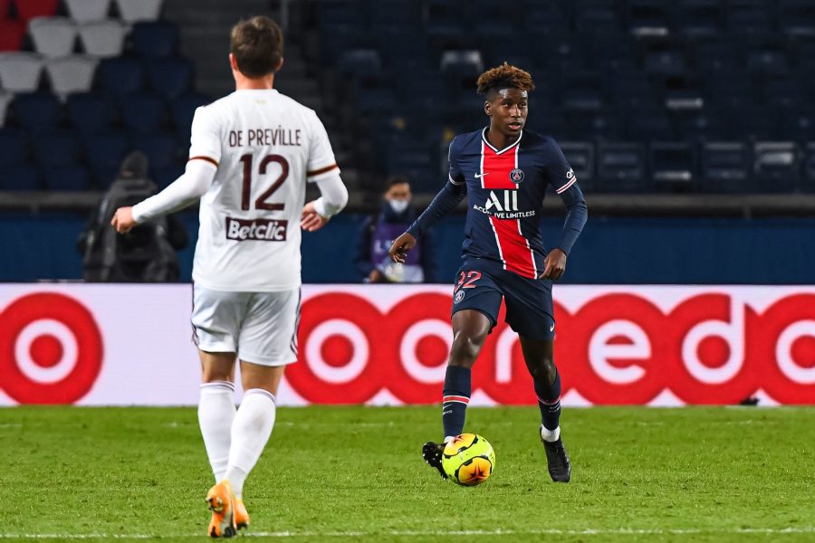 Pembélé revient sur son premier match en Ligue 1 "la boule au ventre"