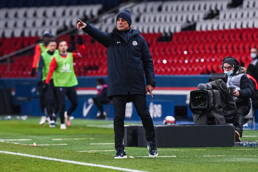 PSG/Montpellier - Der Zakarian souligne "c'est compliqué déjà à 11 contre Paris"