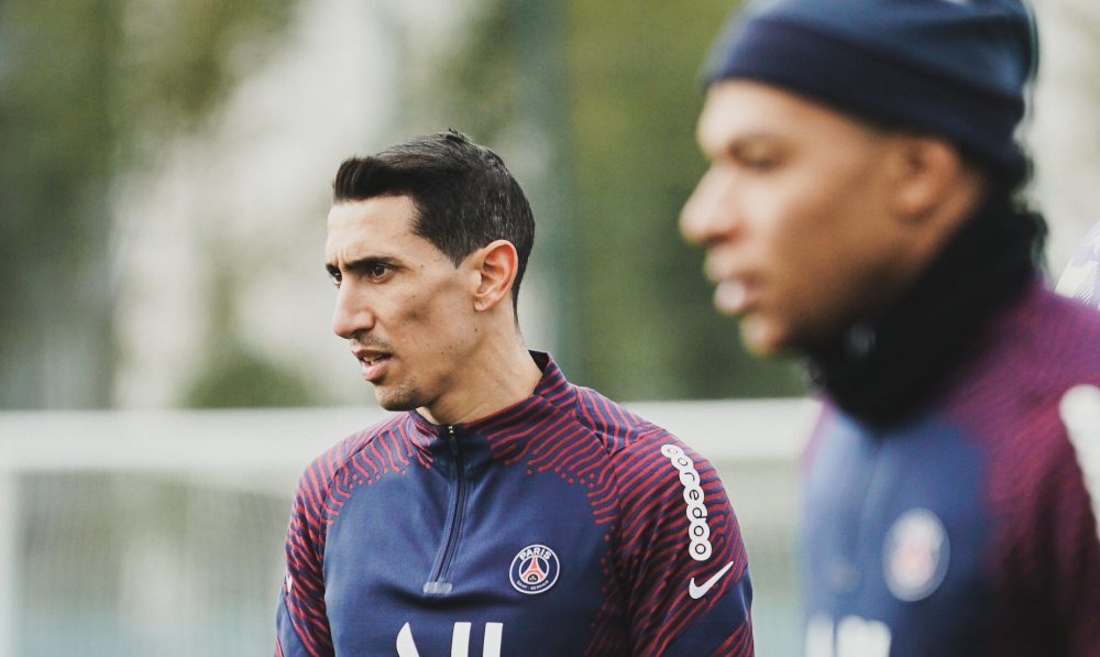 Di Maria + Mbappé entrainement