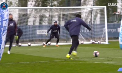 PSG/Montpellier - Retrouvez des extraits de l'entraînement des Parisiens