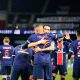 célébration victoire PSG/Montpellier