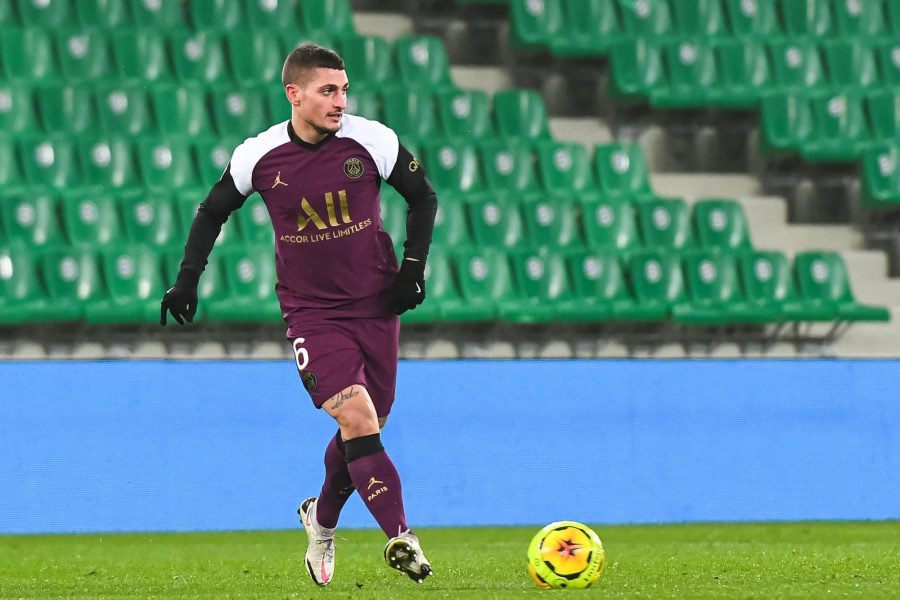 Saint-Étienne/PSG - Verratti élu de très peu meilleur joueur parisien par les supporters