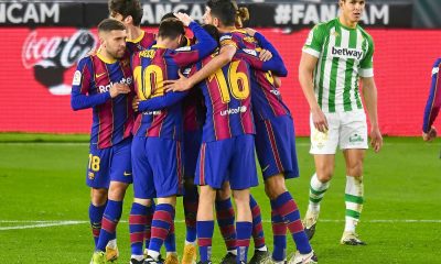 LDC - Le Barça arrache la victoire sur la pelouse du Betis Séville