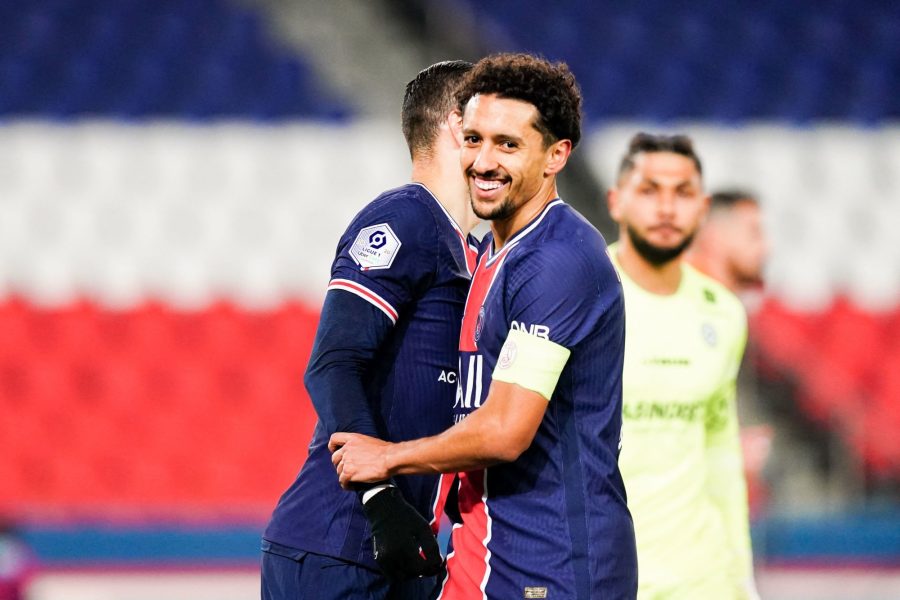 Marquinhos a repris l'entraînement collectif ce jeudi, espoir pour PSG/Manchester City