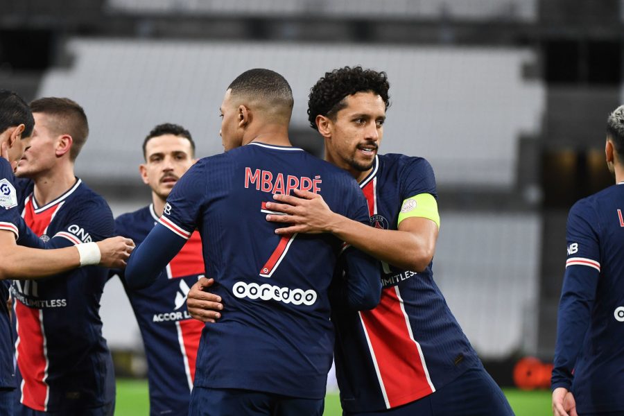 Mbappé et Marquinhos à égalité pour le plus beau but du PSG en avril