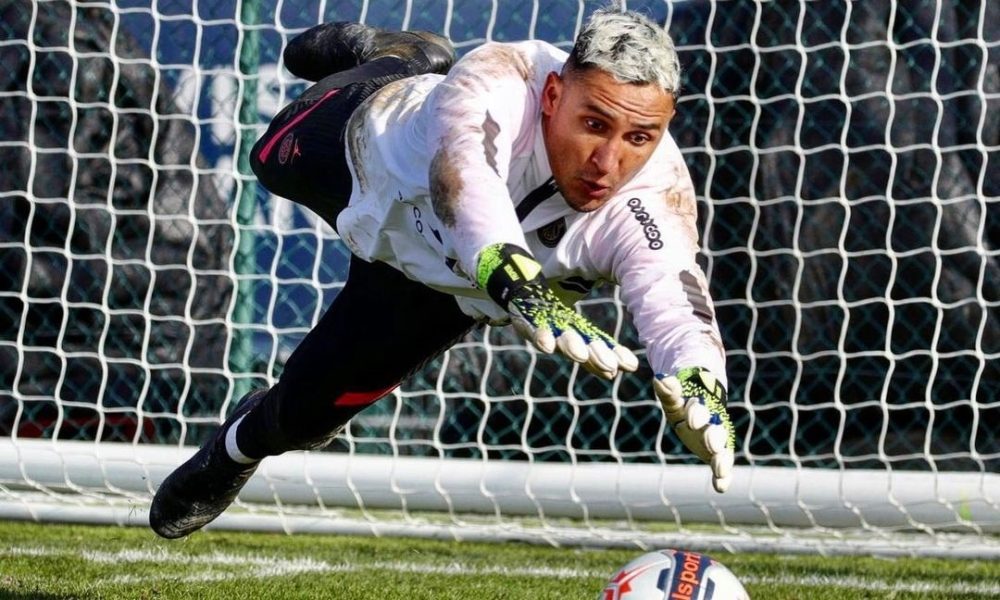 Navas entrainement PSG