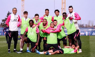 PSG Squad training