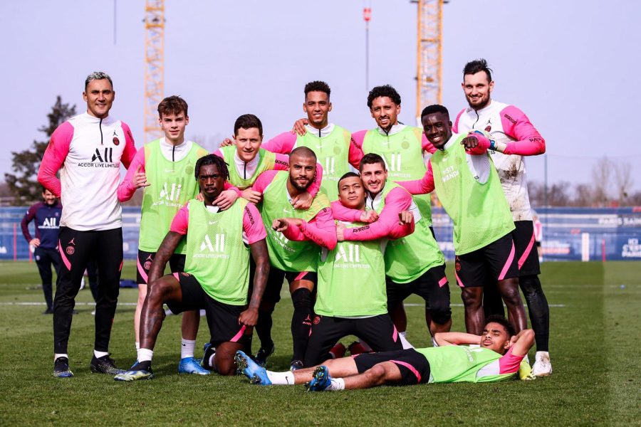 PSG Squad training