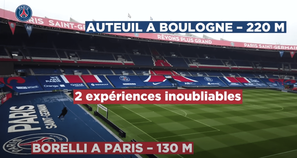 Officiel - Le PSG lance la tyrolienne au Parc des Princes