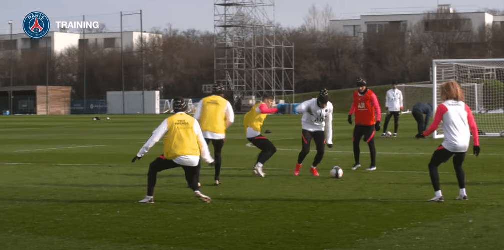 PSG/Nice - Retrouvez des extraits du dernier entraînement avant le match