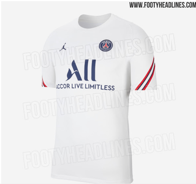 La tenue d'entraînement du PSG pour la saison 2021-2022 dévoilée par Footy Headlines