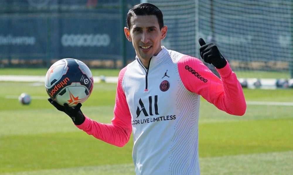 Di Maria entrainement PSG