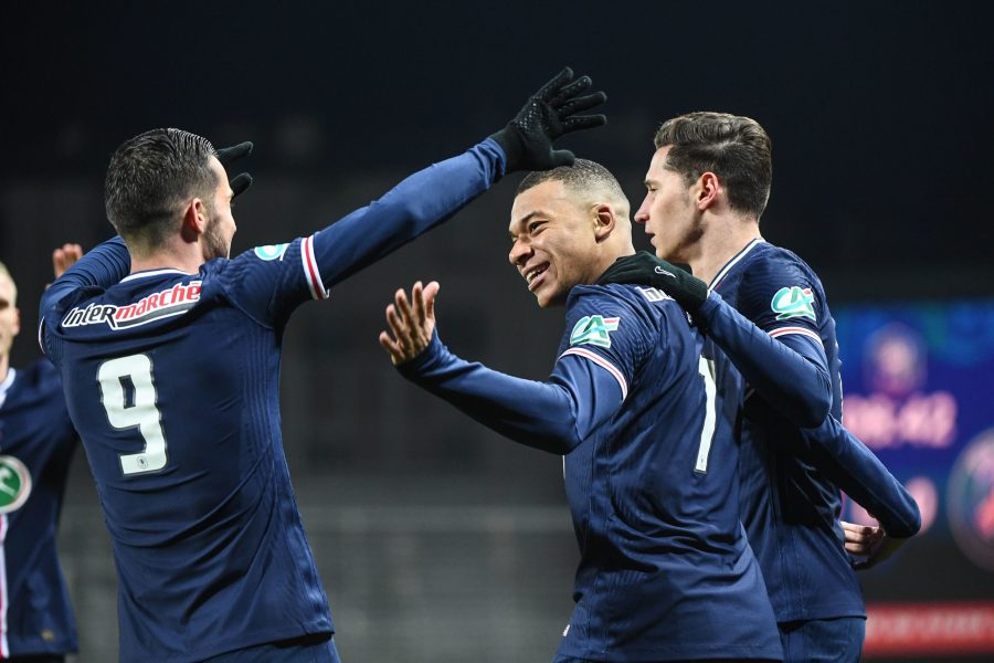 Les images du PSG ce samedi: Victoire et qualif face à Brest