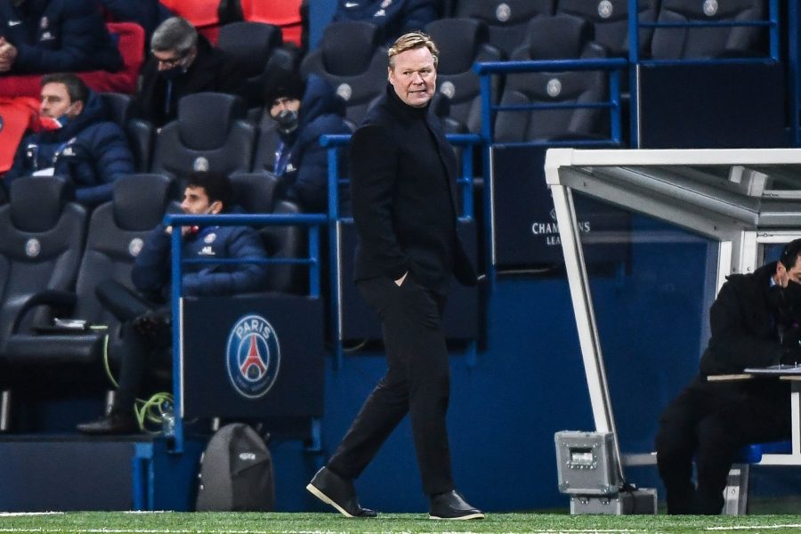 PSG/Barcelone - Koeman regrette « Nous méritions mieux, au moins de mener 2-1 à la pause »