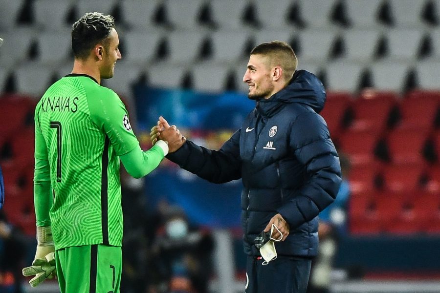 PSG/Bayern - Verratti, Florenzi et Navas à l'entraînement ce lundi, pas Marquinhos