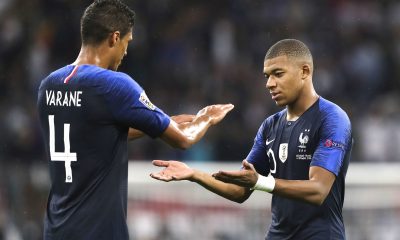 Varane évoque les capacités du PSG en LDC et fait l'éloge de Mbappé