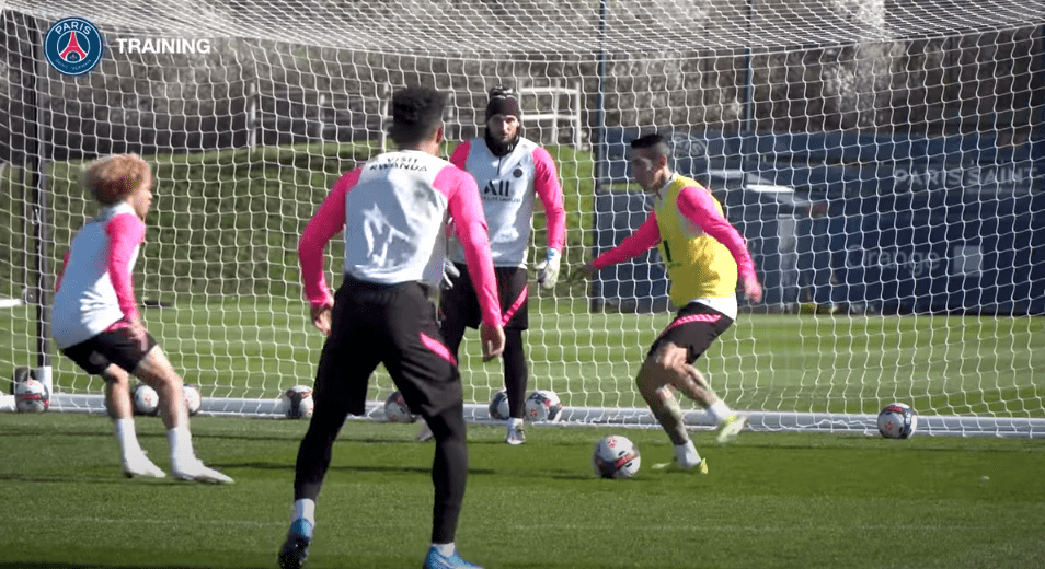 Bordeaux/PSG - Retrouvez des extraits du dernier entraînement avant le match