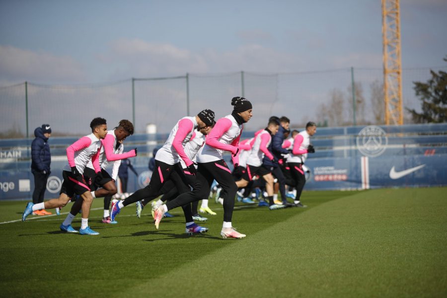 Les images du PSG ce vendredi: Le Bayern en quarts et entraînement