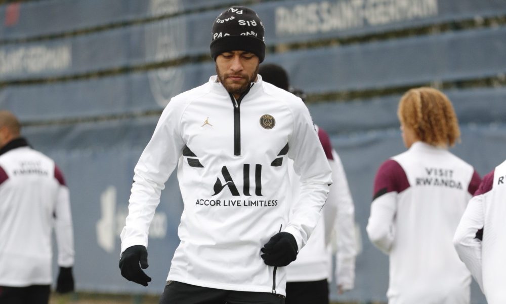 Neymar entrainement