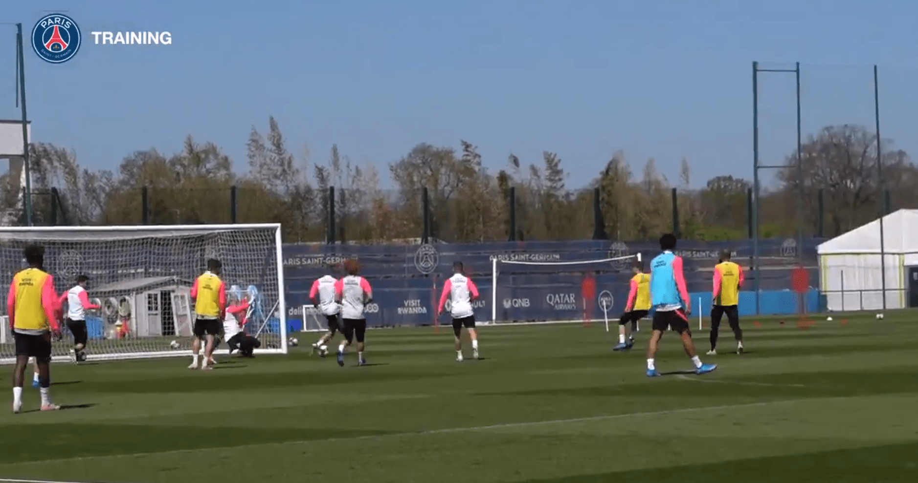 Metz/PSG - Retrouvez des extraits du dernier entraînement des Parisiens