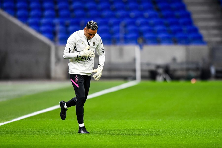 Brest/PSG - Navas élu meilleur joueur les supporters parisiens