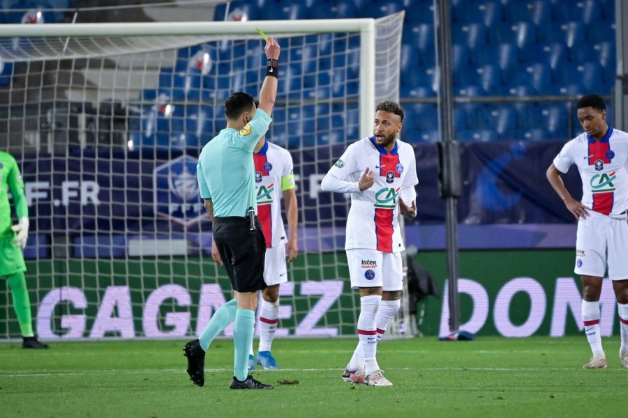 Neymar pourrait bien être suspendu en finale de Coupe de France, explique RMC Sport