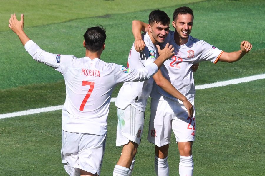 Sarabia a brillé lors de la large victoire de l'Espagne contre la Slovaquie